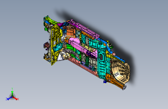 大众up车身-16A02-5100010