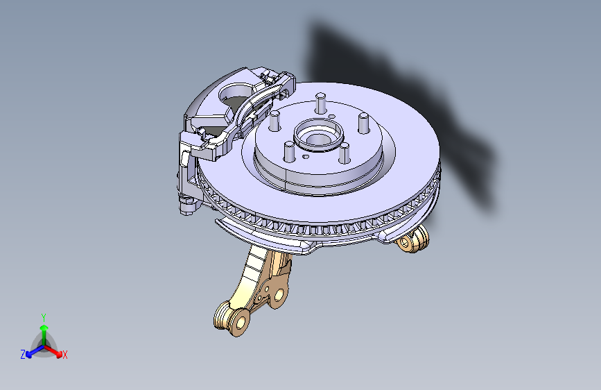 大众-途观-3501001HB_前制动系统装置图