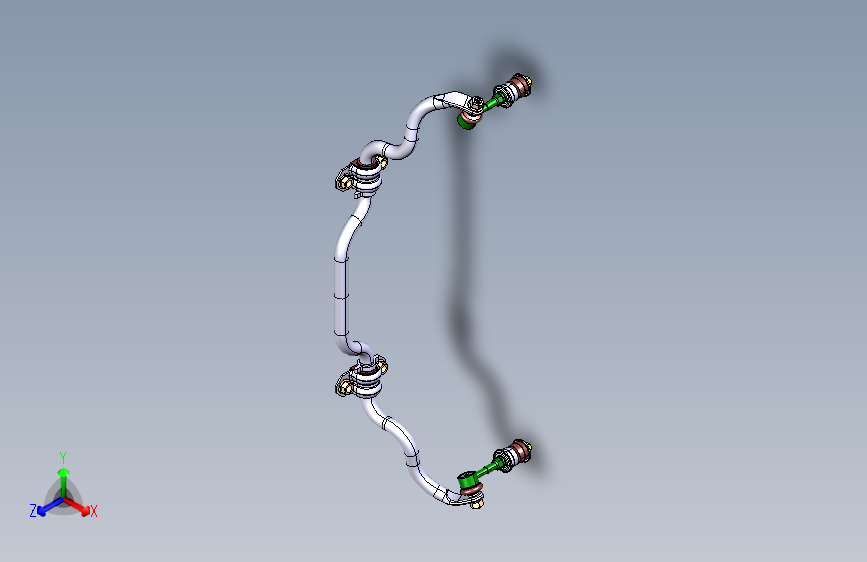 大众-途观-2916002HF_后悬架横向稳定装置图