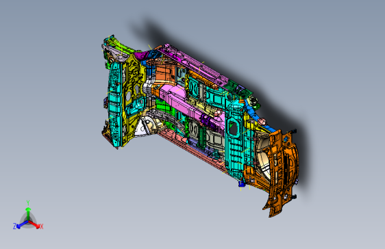 大众up车身-16A02-5000010