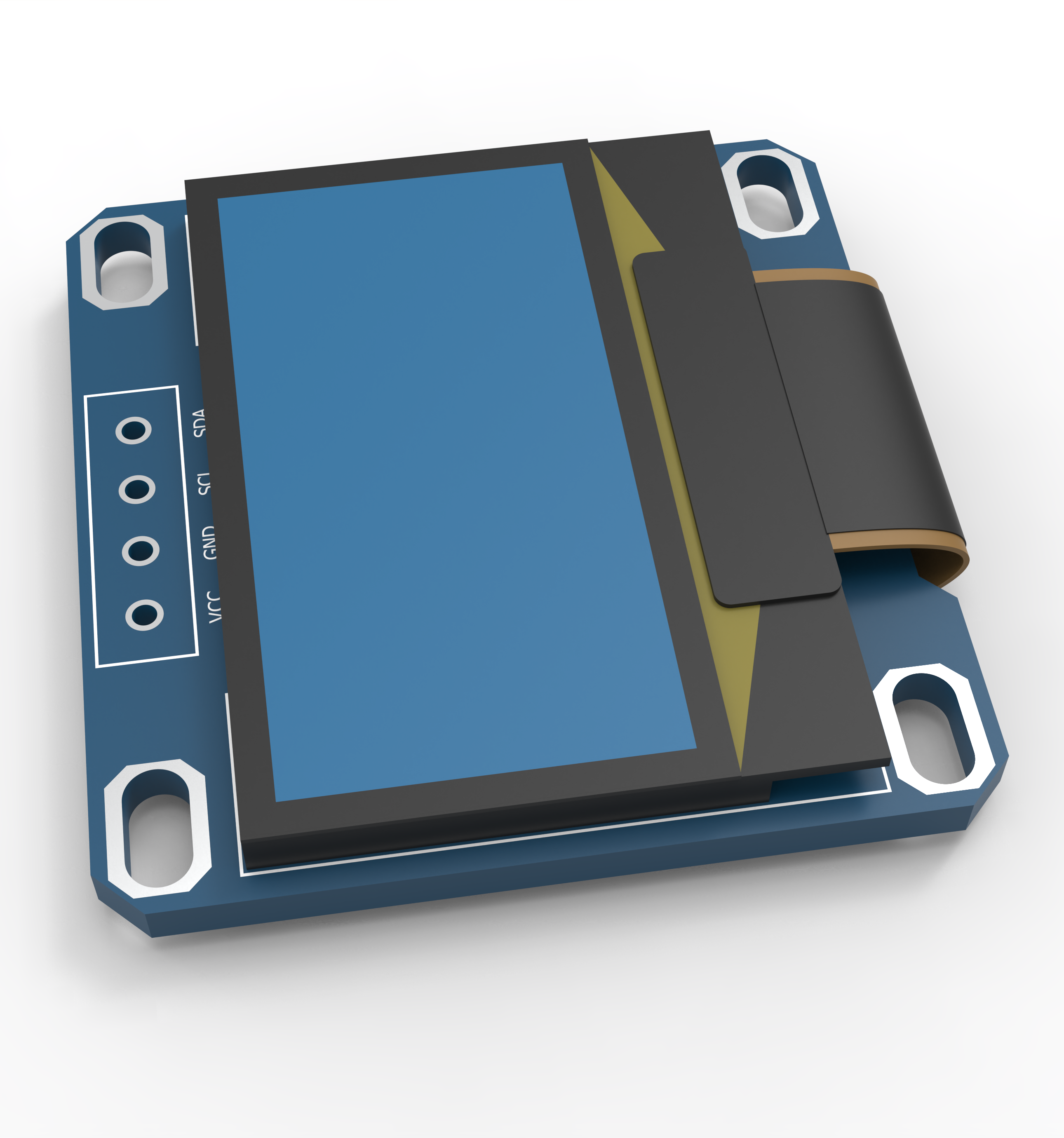 LCD SSD1306 0.96英寸 (128x64 像素)