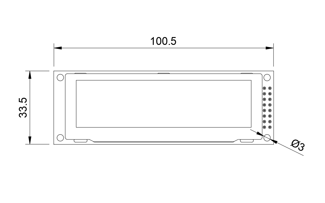 3.12 英寸 OLED 显示屏
