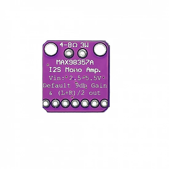 MAX98357A 数模转换器放大器模块