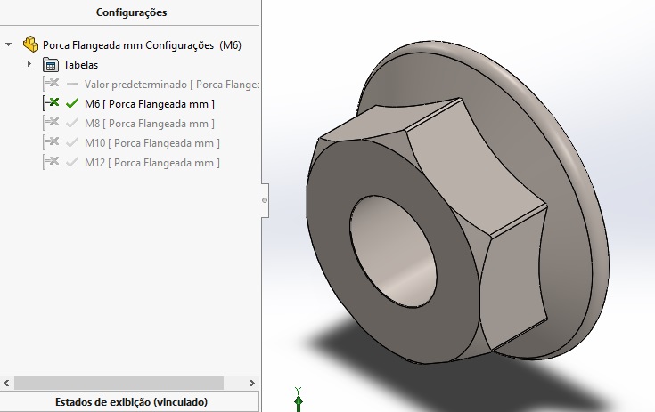 法兰螺母 M6 M8 M10 M12带设计表