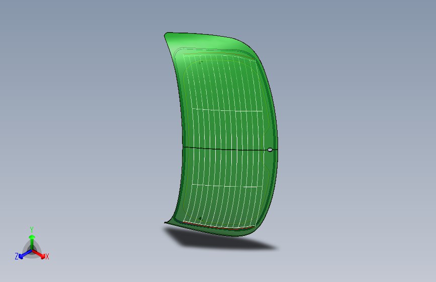 现代-IX45-内外饰后风挡玻璃