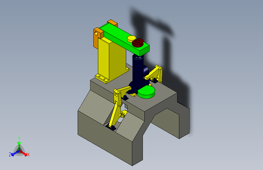 总泵缸体加工工艺及攻钻M12×1.25-5H螺纹三维stp.stp