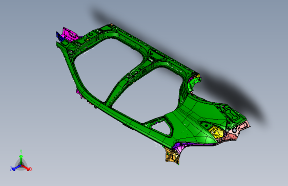 现代胜达-车身-5401200X45