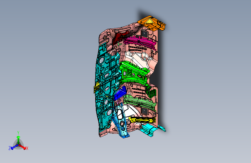 现代胜达-车身-5301100X45