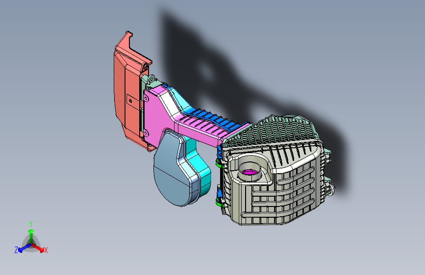 现代胜达-底盘-1109