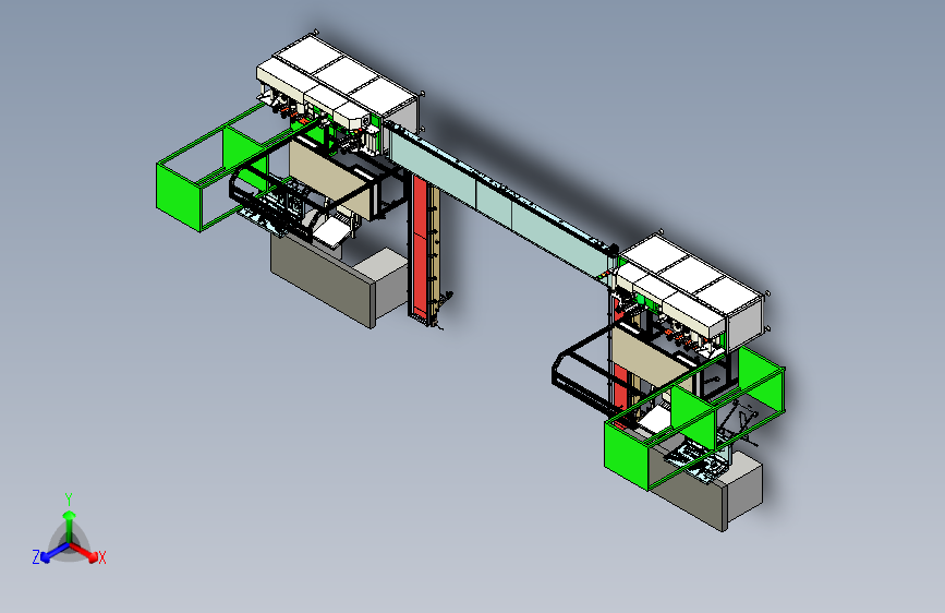 双工位布料生产监测线
