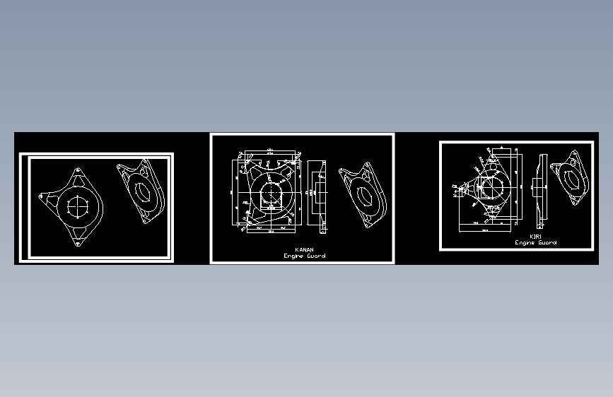 摩托车发动机护罩 GSR250