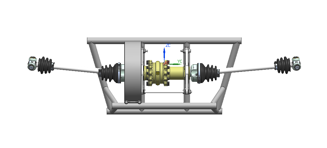 大学生方程式赛车传动结构