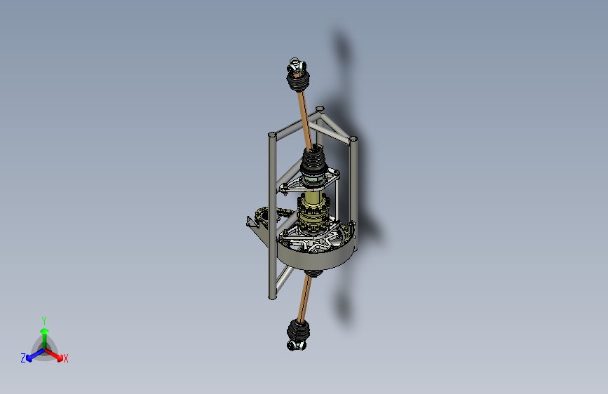 大学生方程式赛车传动结构