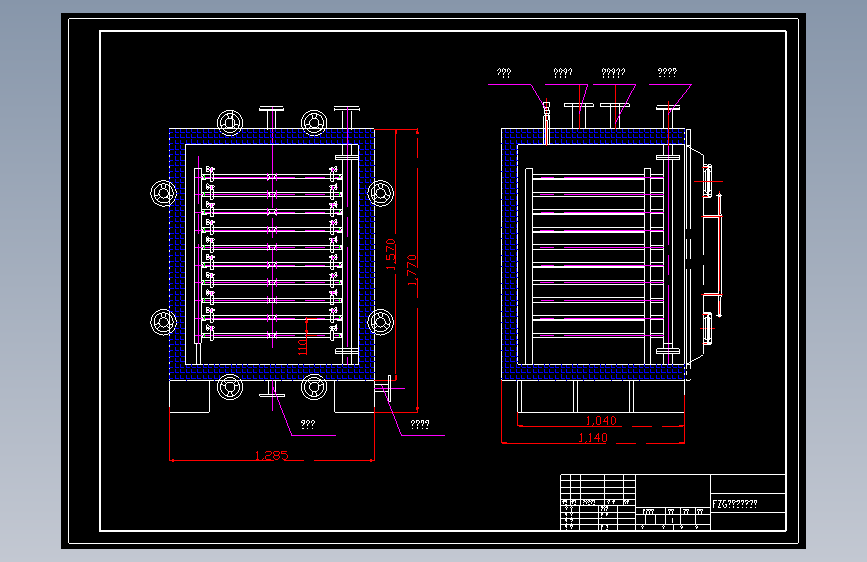 FZG非标真空干燥机
