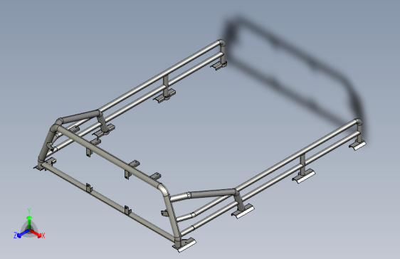 铁质栏杆 三菱 Trnio 单排座