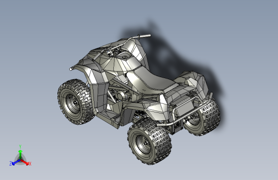 2-ATV 4x4 650cc沙滩车