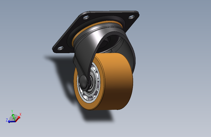 万向轮脚轮模型设计图--824432--20
