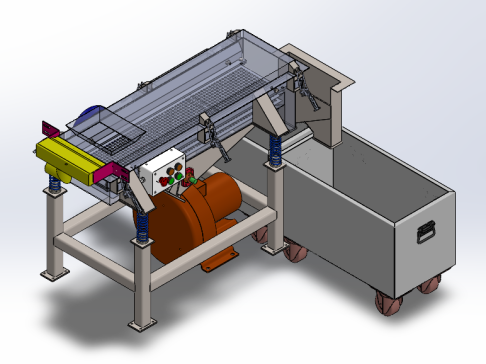 筛料机谷物筛选机