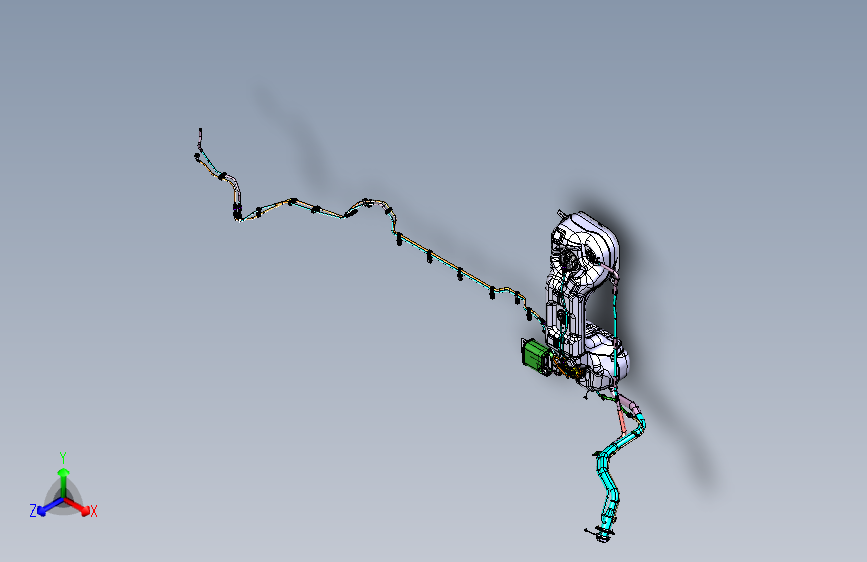 汉腾X7混动 1100001 燃油系统装置-B15H