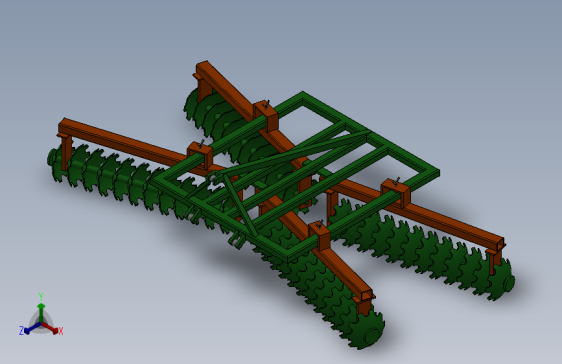 农机之圆盘耙设计模型-- 139568--30