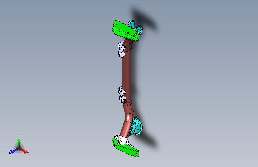 华晨鑫源X30 2810-副车架装置