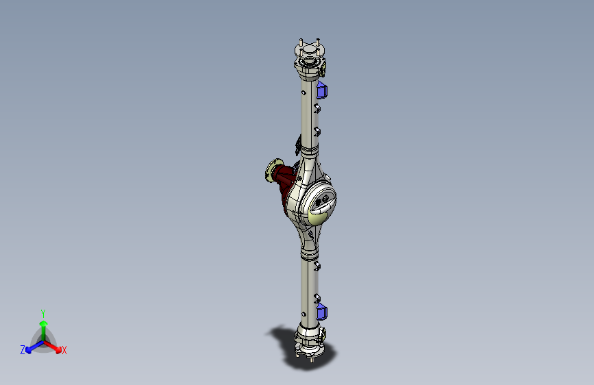 华晨鑫源X30 2400-后桥总成装置