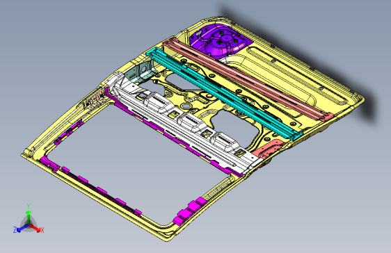 华晨鑫源X30 X30-6201020-右后门