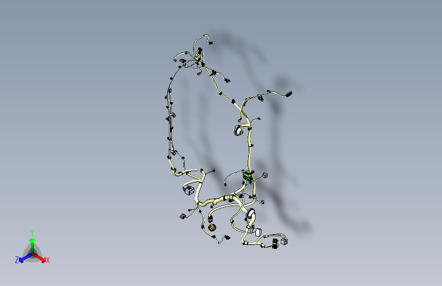 华泰圣达菲 电器 4011-前线束