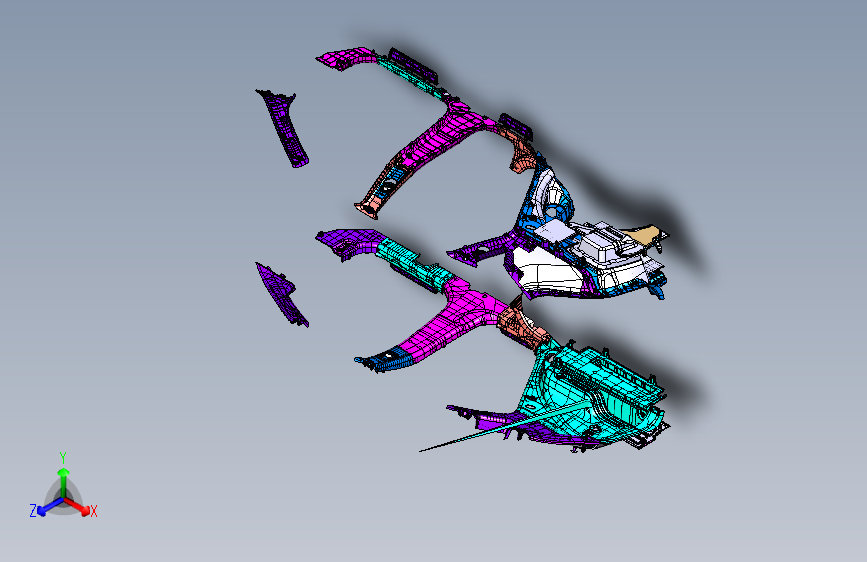华泰圣达菲 内外饰   54020000G00-D