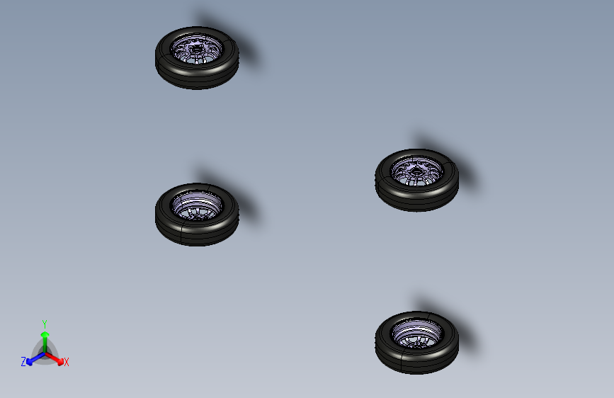 康迪K17电动车 -车轮总成