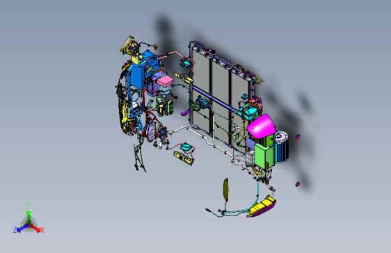 康迪K17电动车 -电器10C05 Electrical 3D Data EV
