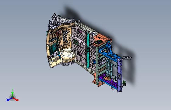 康迪K17电动车 -下车身总成