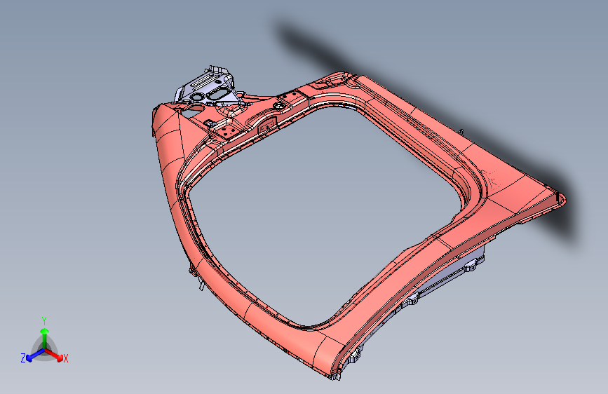 康迪K17电动车 -右侧围总成