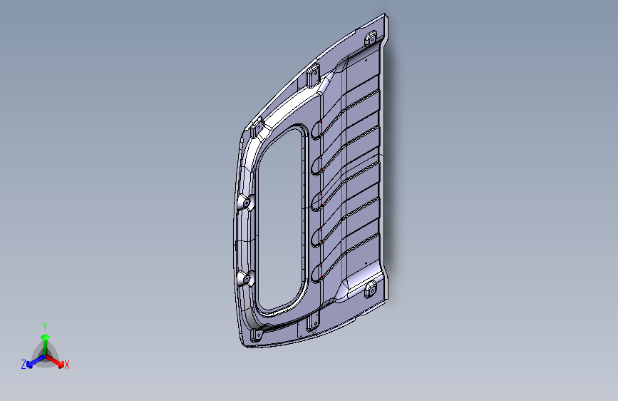 康迪K17电动车 -中隔板总成