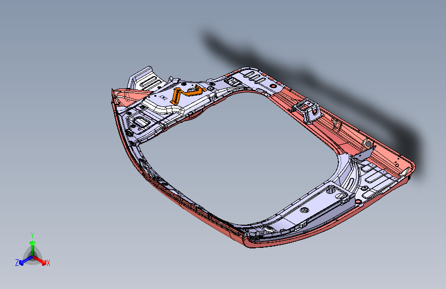 康迪K17电动车 -左侧围总成