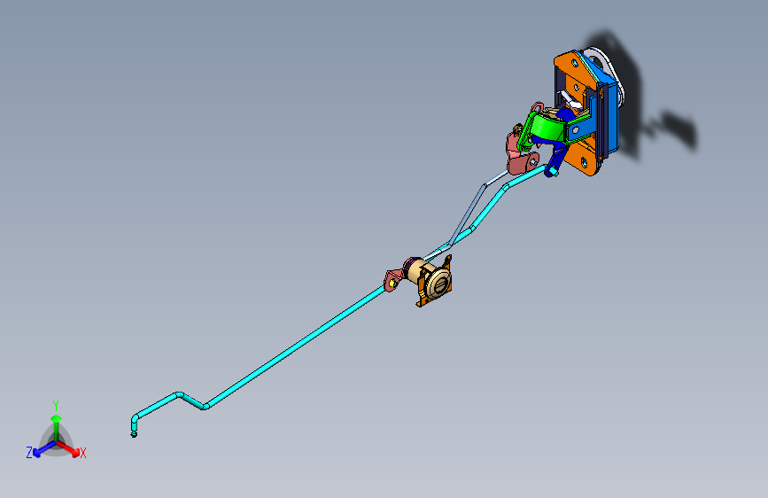 五菱宏光 -背门锁-BM-CS530-FA01