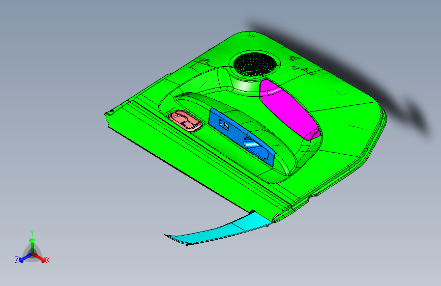 五菱宏光 -门内饰板Door INT