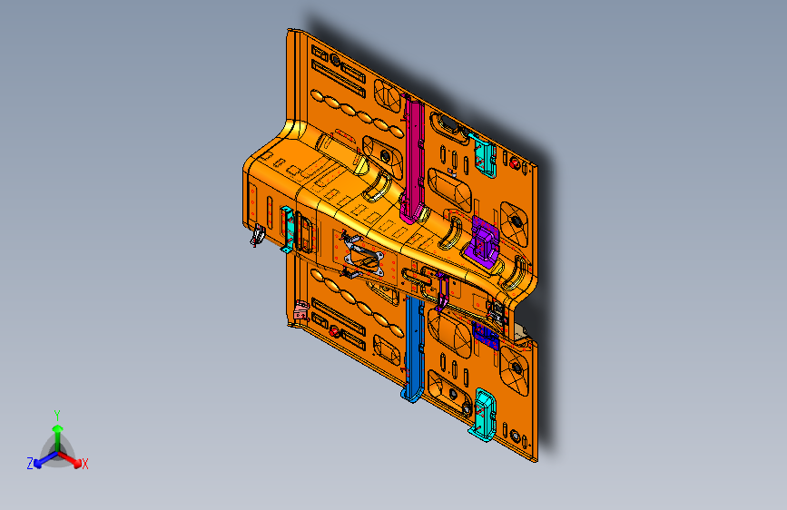 五菱宏光 -前地板总成-BM-CL200-FA01