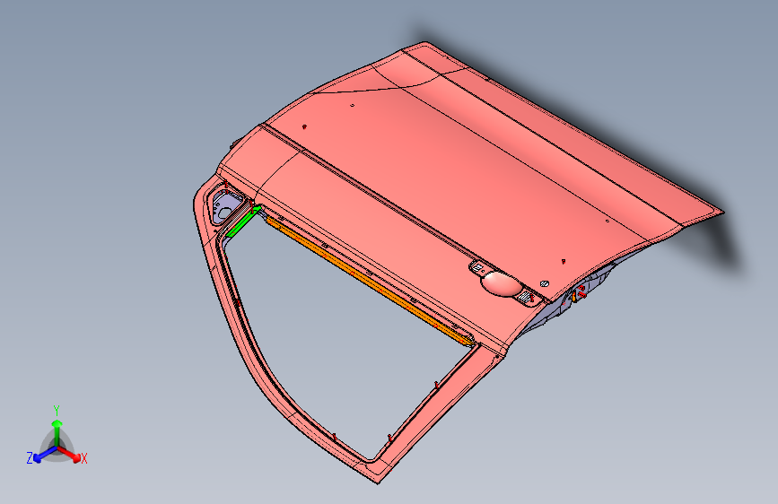 五菱宏光 -前门总成-BM-CL700-FA01