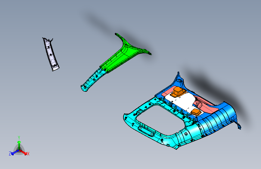 五菱宏光 -右侧围装饰组