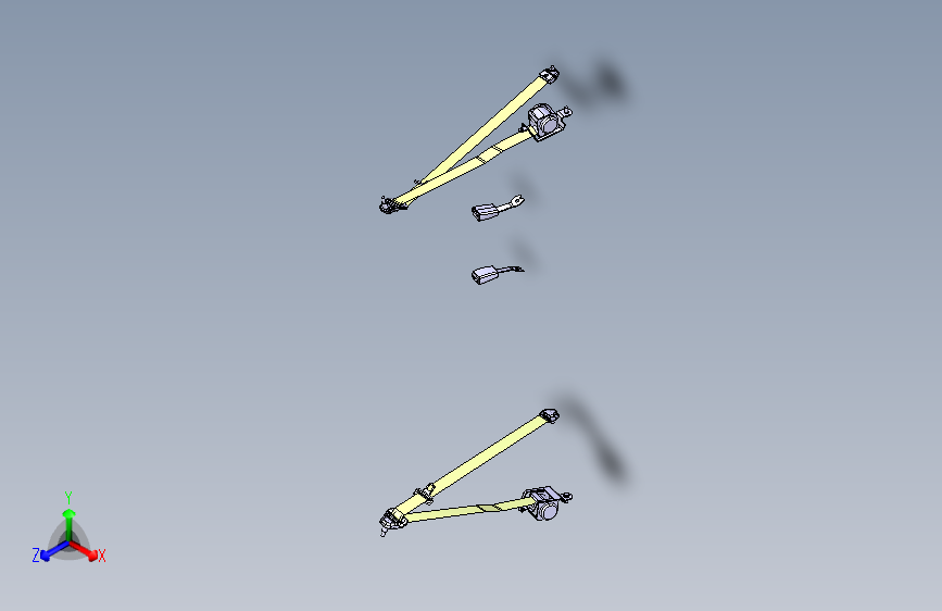 五菱宏光 -中安全带组