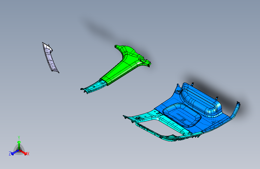 五菱宏光 -左侧围装饰组