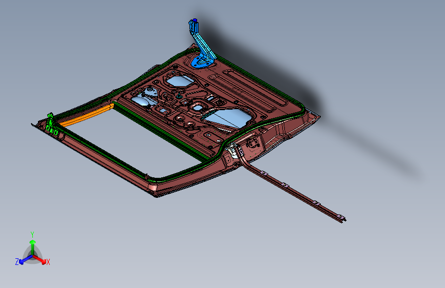 五菱之光 -中门逻辑总成