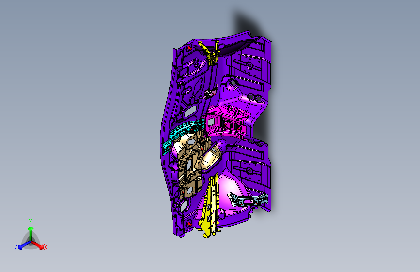 长安 CS35 -车身组件-BM-CL100-FD01