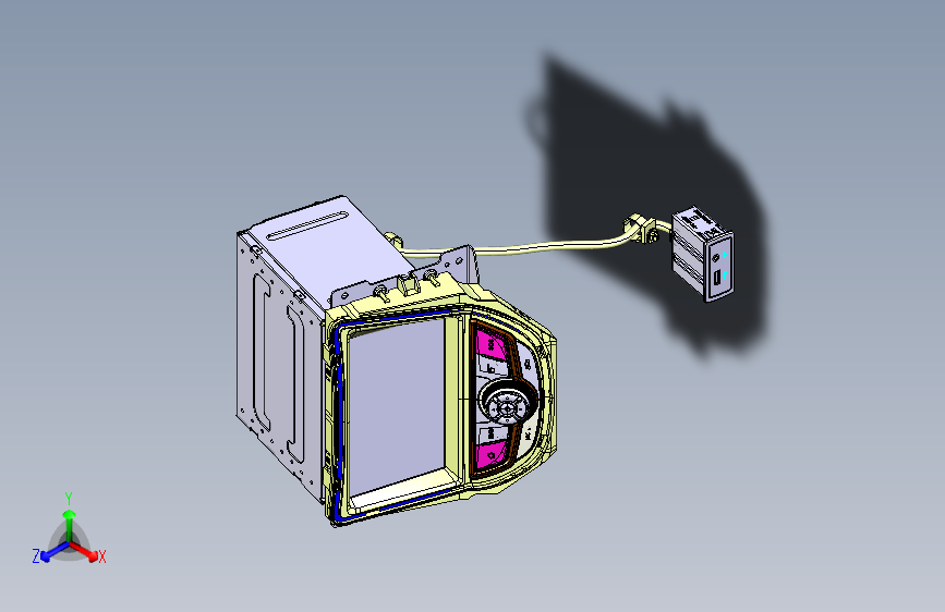 长安 CS35 -导航装置