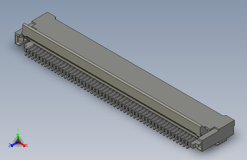 FPC 0.50mm间距 高度=2.00mm连接器