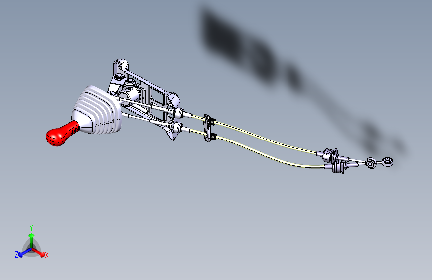 长安之星CM10 -换档机构