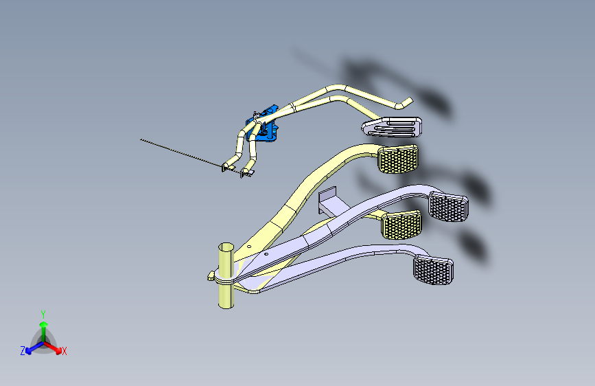 长安之星CM10 -踏板及支架