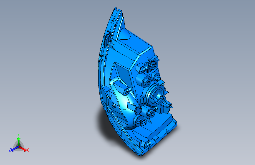 长安之星S460 -1SJ1643710001-S460（前围灯具-车身部分）