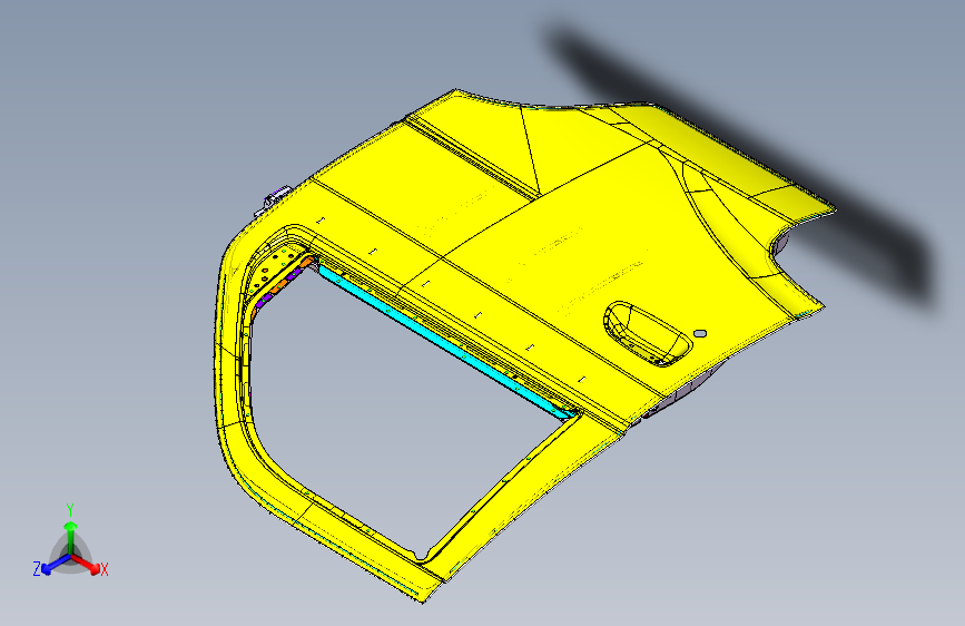 长安之星S460 -1SK1646100001A0-S460(前侧门)